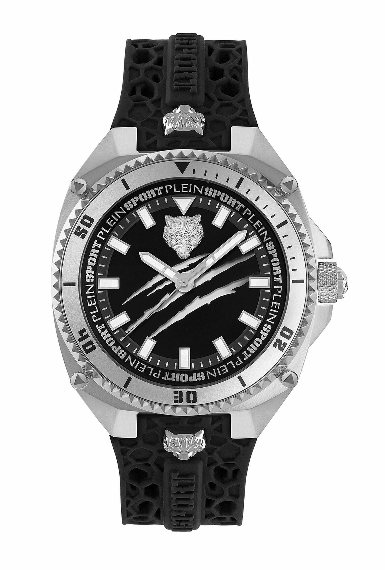 Plein Sport Uhr Herren THUNDER FORCE PS8BA0124 Schwarz / Silber – Bild 3