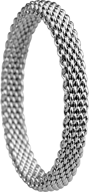 BERING Damen-Ring arctic symphony InnenRing Silber 551-10-81 BERING Damen-Ring arctic symphony InnenRing Silber 551-10-81
