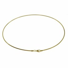 Halsreif Omega 1,5mm - 42cm - 750 Gelbgold Halsreif Omega 1,5mm - 42cm - 750 Gelbgold