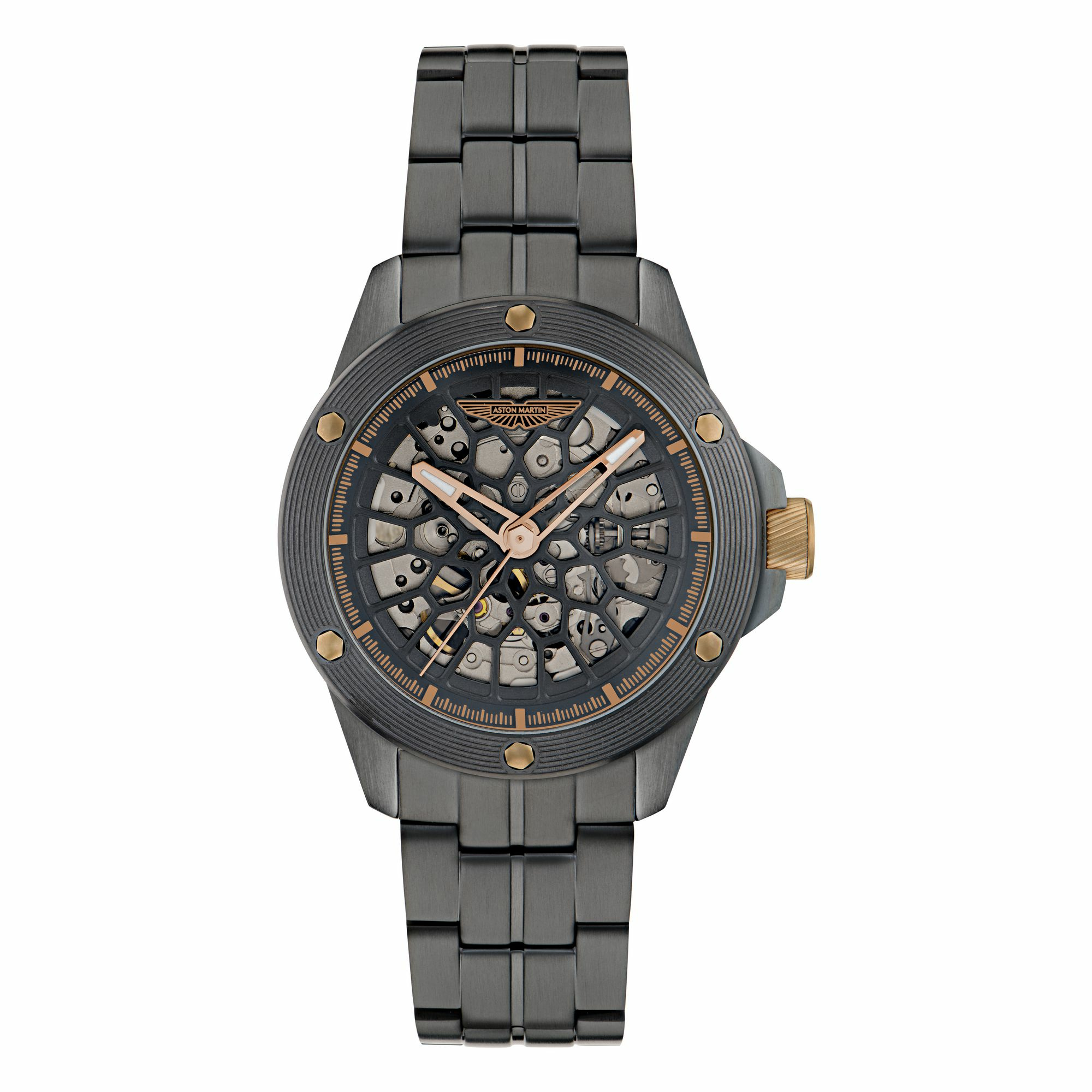 Aston Martin Herren Automatikuhr MTRR1F503 Schwarz Aston Martin Herren Automatikuhr MTRR1F503 Schwarz