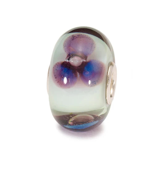 Trollbeads Antike Blume Bead Lila TGLBE-10248 Trollbeads Antike Blume Bead Lila TGLBE-10248