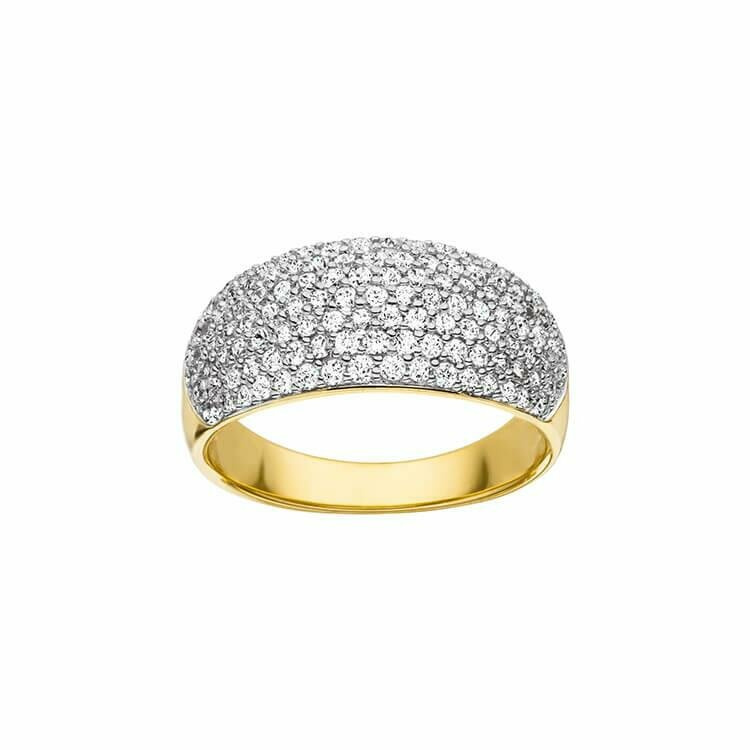 Viventy Damen Zirkonia Ring Gelbgold 784931 Viventy Damen Zirkonia Ring Gelbgold 784931