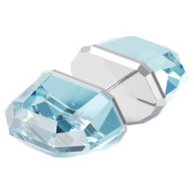 Swarovski Lucent Einzelohrstecker in Blau mit Silberfarbenen-Legierungsschicht -... Swarovski Lucent Einzelohrstecker in Blau mit Silberfarbenen-Legierungsschicht -...