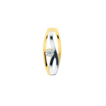 Damen 333 Gold Anhänger mit Zirkonia Damen 333 Gold Anhänger mit Zirkonia
