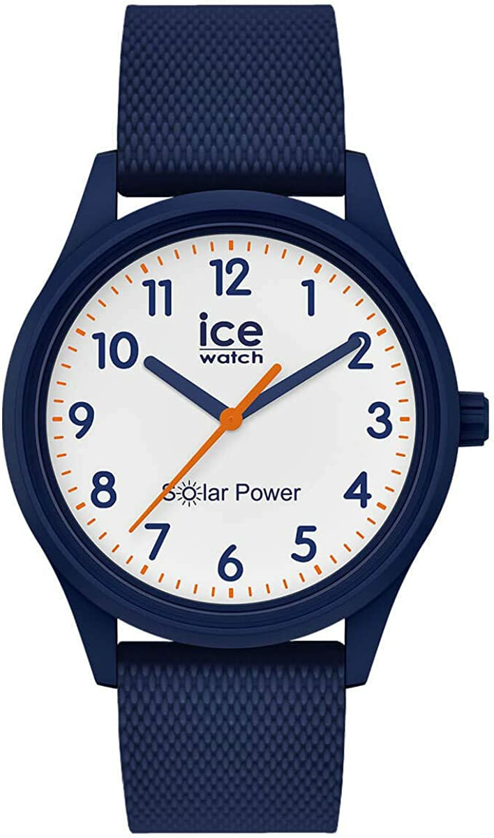 Ice Watch Armbanduhr Solar Blue 36 mm Armband Silikon 018480 Ice Watch Armbanduhr Solar Blue 36 mm Armband Silikon 018480
