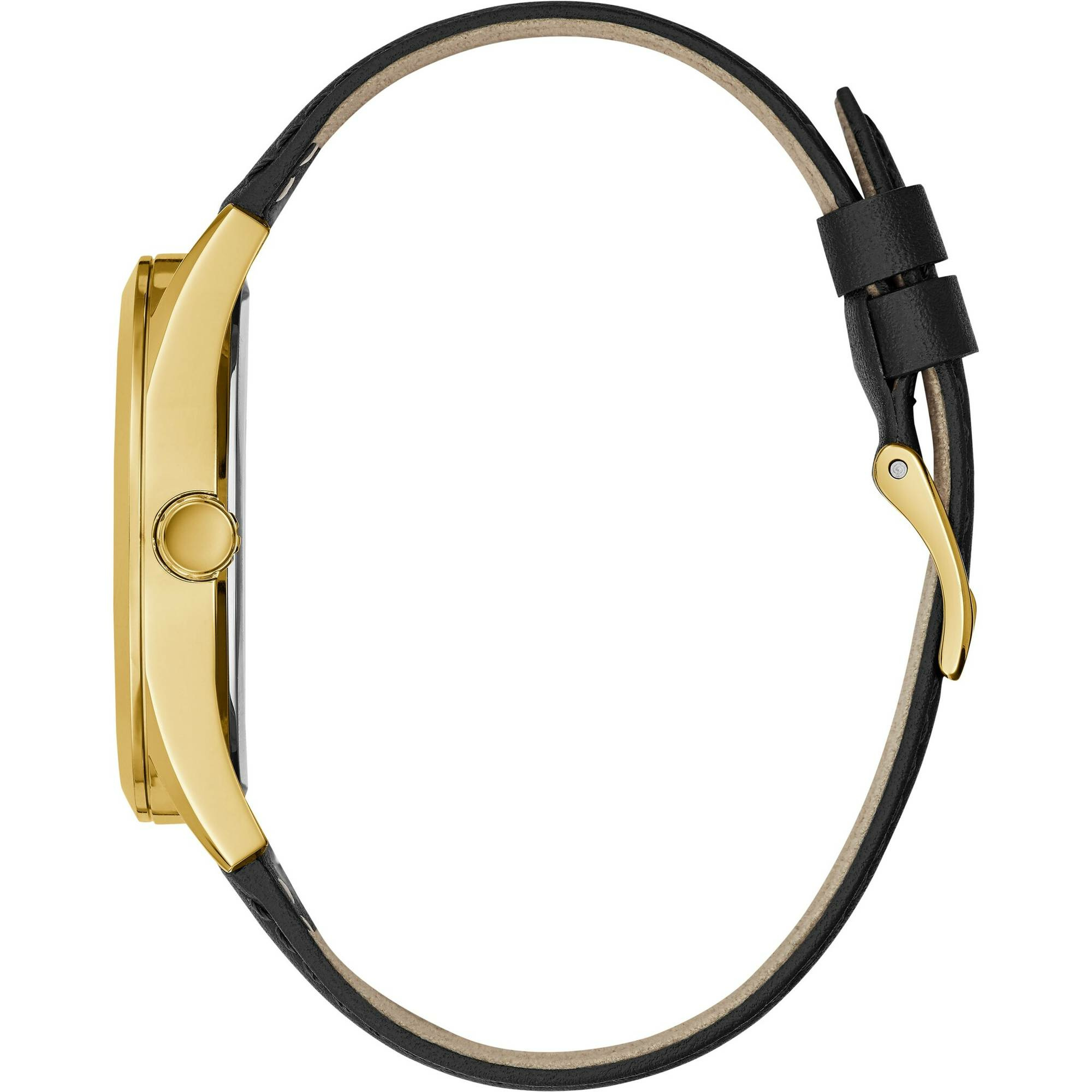 Guess Herren Armbanduhr Multifunktionsuhr Tailor schwarz, gold 42 mm GW0389G2 – Bild 3