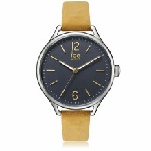 Ice-Watch - Ice Time Beige Blue - Beige Damenuhr mit Lederarmband - 013059 Ice-Watch - Ice Time Beige Blue - Beige Damenuhr mit Lederarmband - 013059