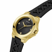 Guess Damen Armbanduhr Corset schwarz, gold 38 mm GW0599L2 Guess Damen Armbanduhr Corset schwarz, gold 38 mm GW0599L2