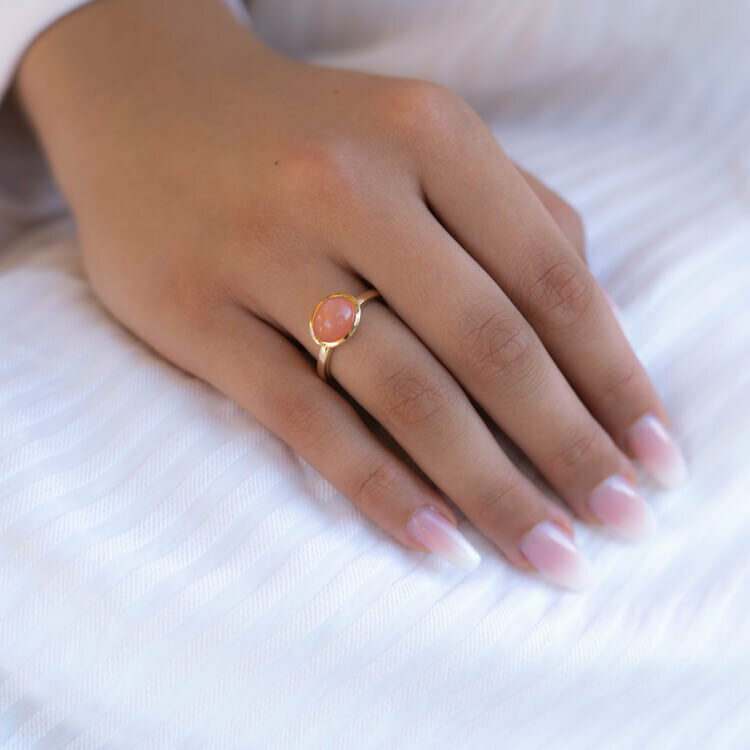 Damenring Elaine Firenze 14ct. Gelbgold 55646911R/3