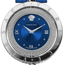Versace Damen Uhr Eon 33.5 mm Blau VE7901123 Versace Damen Uhr Eon 33.5 mm Blau VE7901123