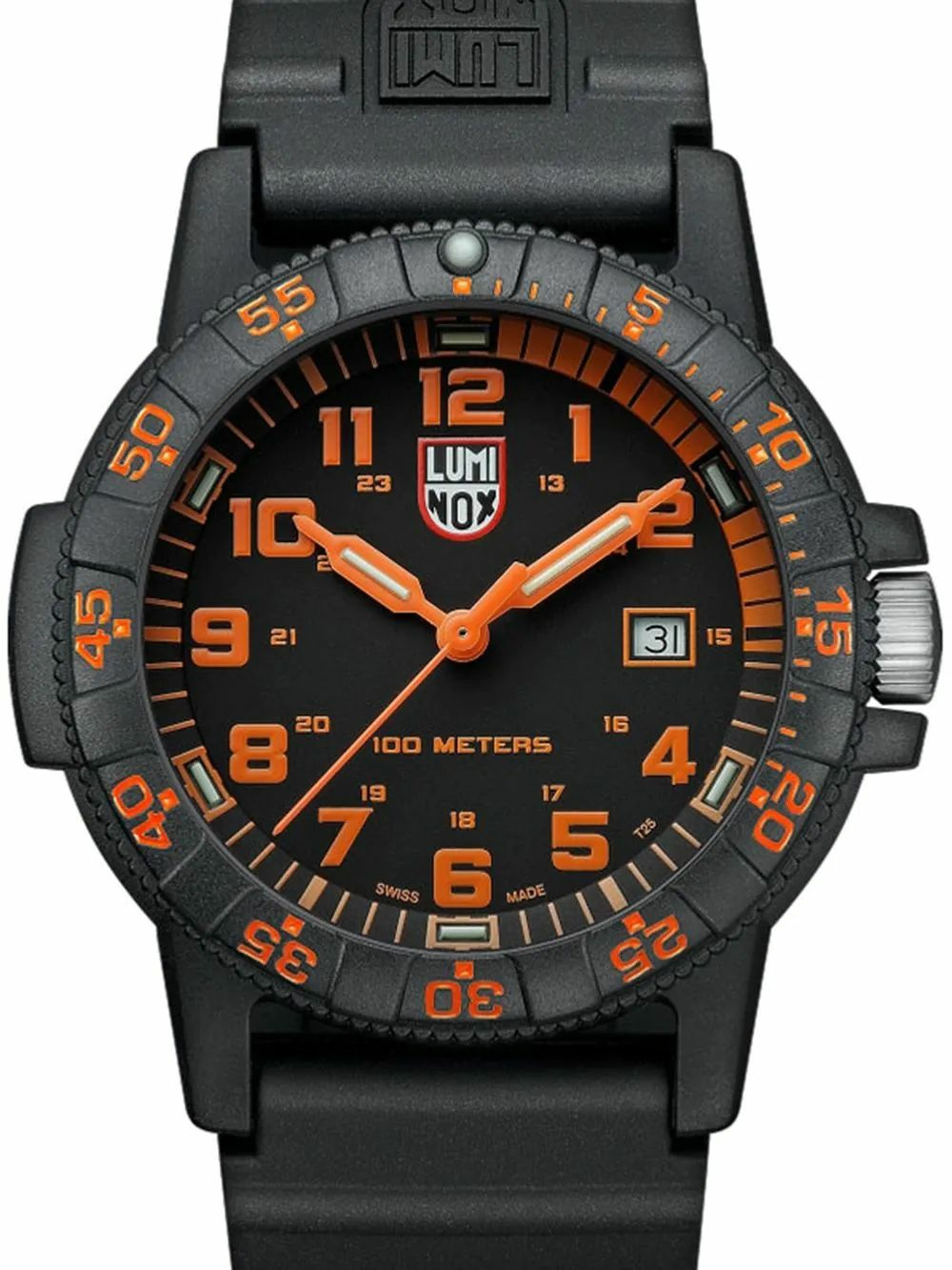 Luminox Herren Armbanduhr Leatherback Sea Turtle Giant Schwarz XS.0329 – Bild 2
