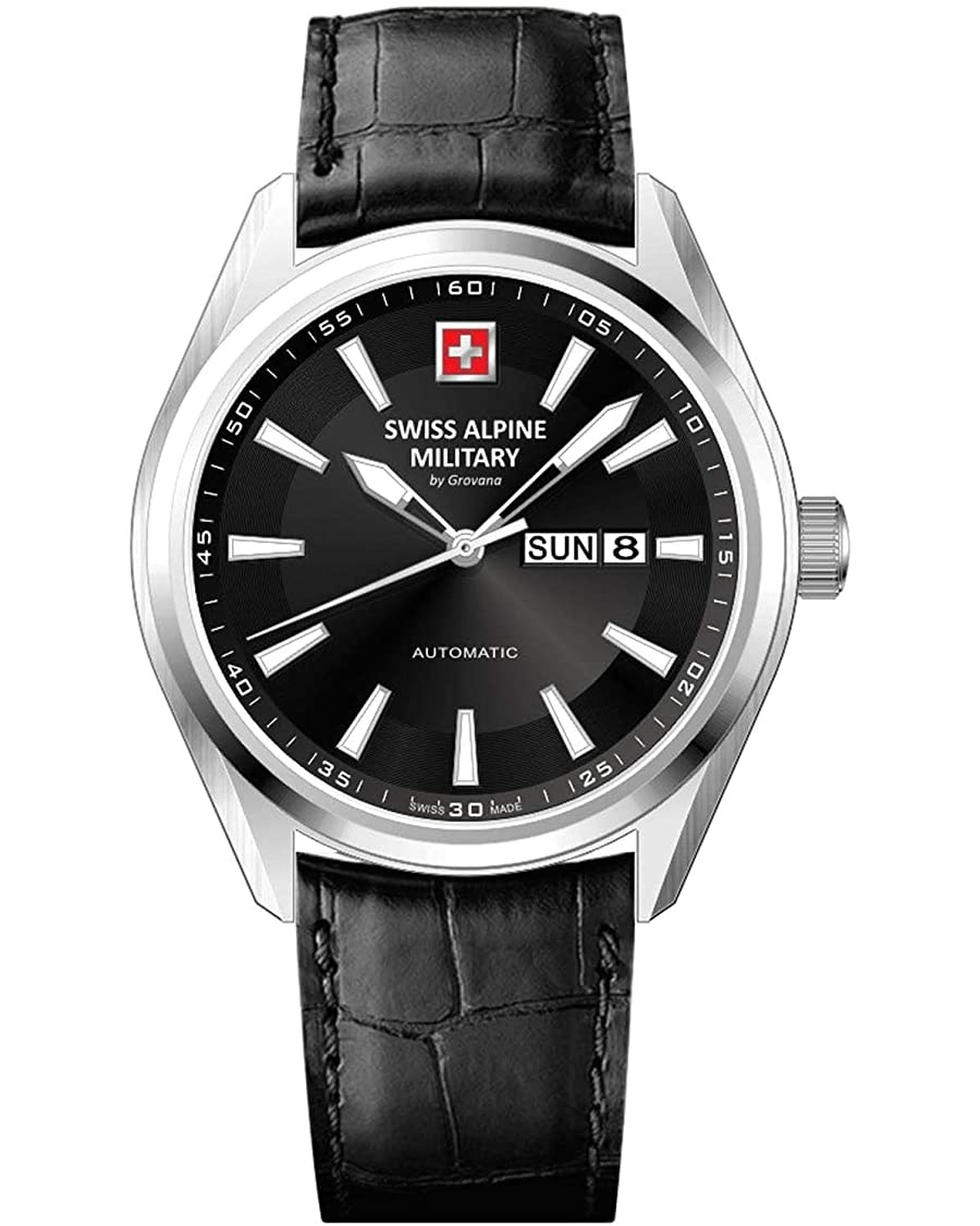 Swiss Alpine Military Herren Armbanduhr Automatic with Sapphire Crystal 7090.25... Swiss Alpine Military Herren Armbanduhr Automatic with Sapphire Crystal 7090.25...