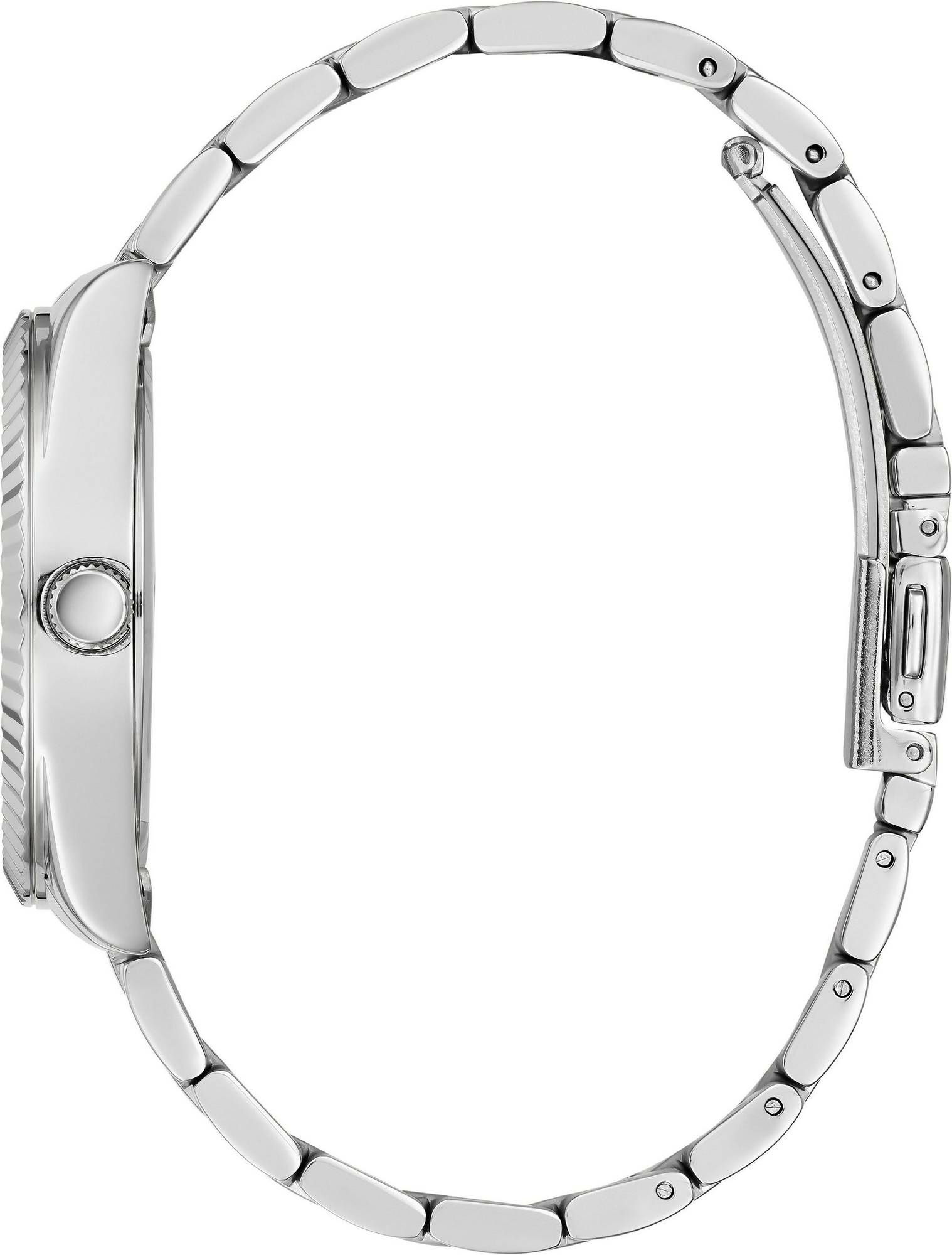 Guess Damen Armbanduhr Luna, Day/Date silber 36 mm GW0308L1 – Bild 2