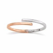 Armreif Elaine Firenze 14ct. Weiß/Roségold 3215/27 Armreif Elaine Firenze 14ct. Weiß/Roségold 3215/27