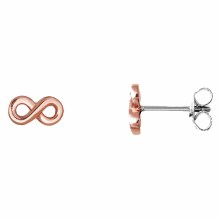Xenox Damen Ohrstecker Infinity Rosegold XS3736RN Xenox Damen Ohrstecker Infinity Rosegold XS3736RN