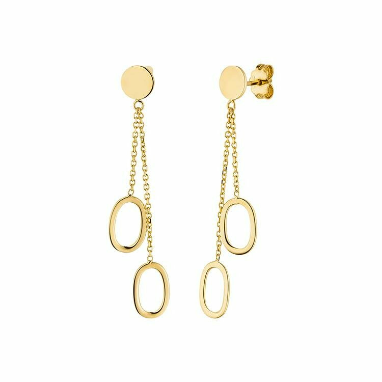 Elaine Firenze Damen Ohrringe 14ct. Gelbgold 1113797E Elaine Firenze Damen Ohrringe 14ct. Gelbgold 1113797E