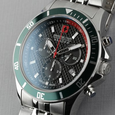 Swiss Military Hanowa 06-5337.04.007.06 Flagship Racer Chrono Uhr – Bild 2