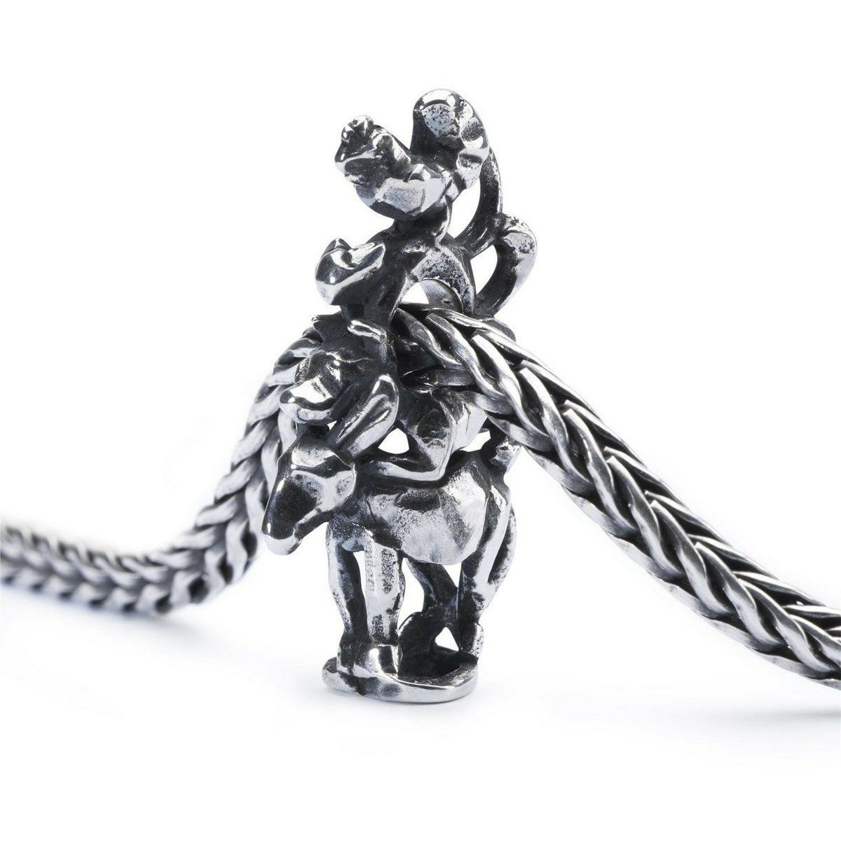 Trollbeads Damen Bead Charm Bremer Stadtmusikanten Silber TAGBE-40098 – Bild 2