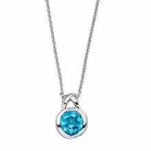 Elaine Firenze Damen Topas Anhänger 14ct. Weißgold 75031260P/3 Elaine Firenze Damen Topas Anhänger 14ct. Weißgold 75031260P/3