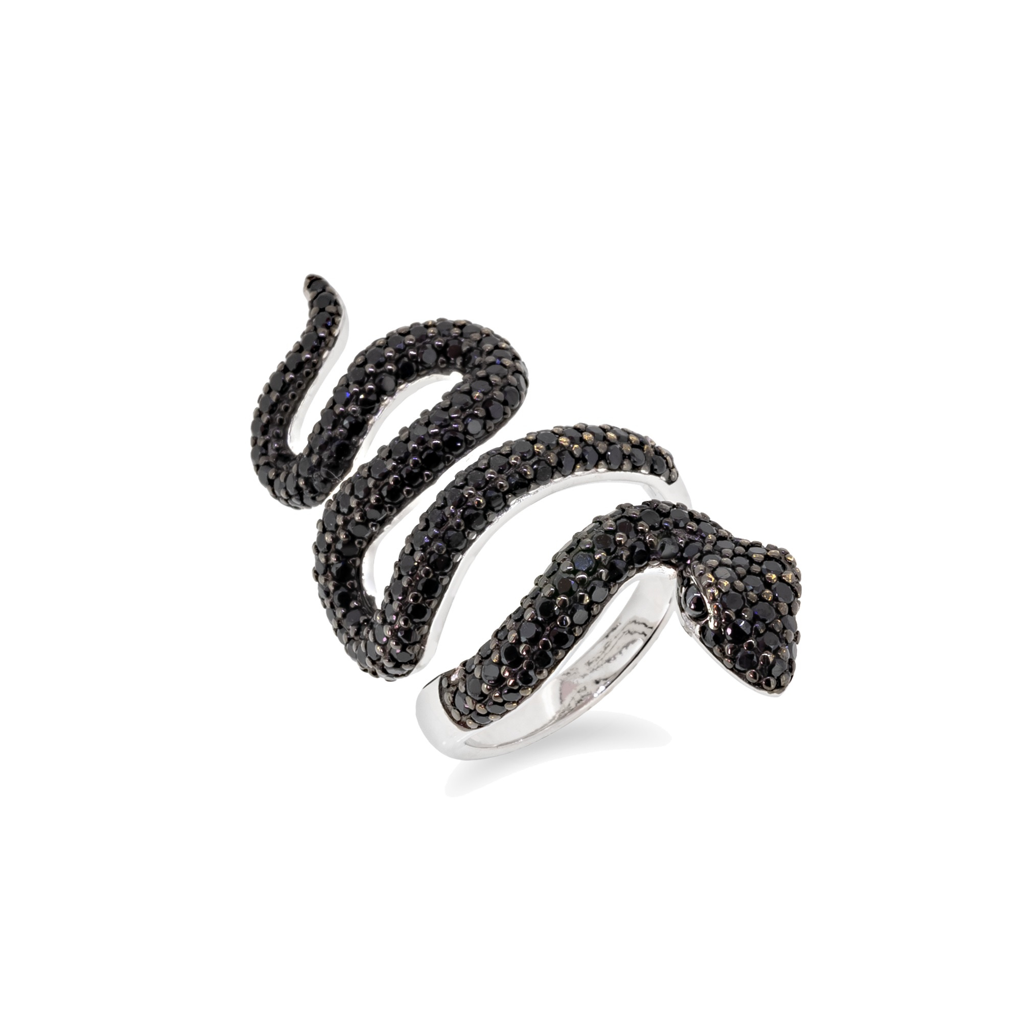 Seinerzeit Damen Ring Mambo Schlangen Größe 56-58 Silber SZA-1990-258-M Seinerzeit Damen Ring Mambo Schlangen Größe 56-58 Silber SZA-1990-258-M