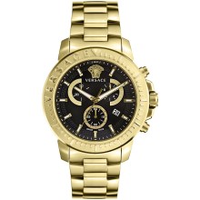 Versce Herren Armbanduhr NEW CHRONO Chronograph 45 mm VE2E00921 Versce Herren Armbanduhr NEW CHRONO Chronograph 45 mm VE2E00921