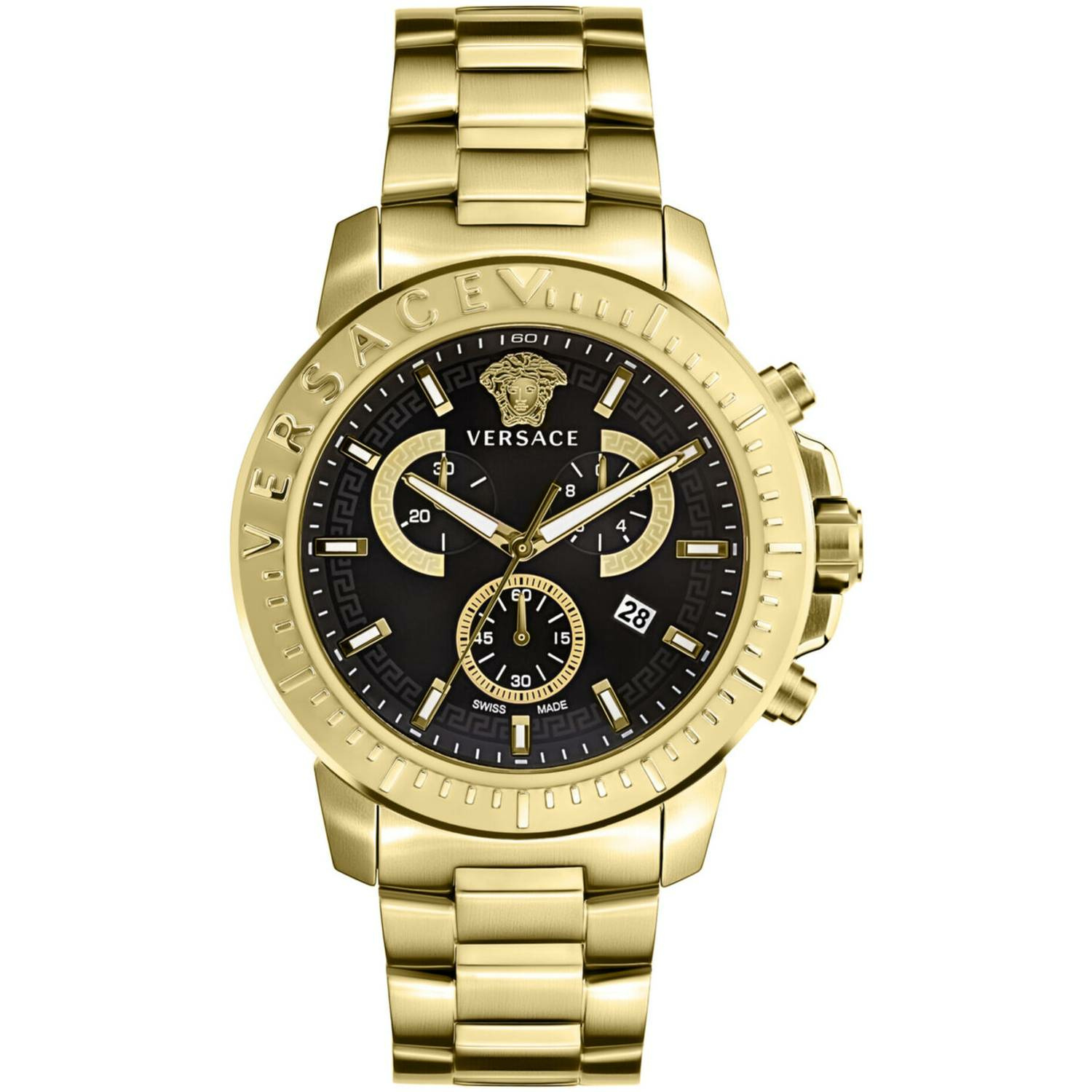 Versce Herren Armbanduhr NEW CHRONO Chronograph 45 mm VE2E00921 Versce Herren Armbanduhr NEW CHRONO Chronograph 45 mm VE2E00921