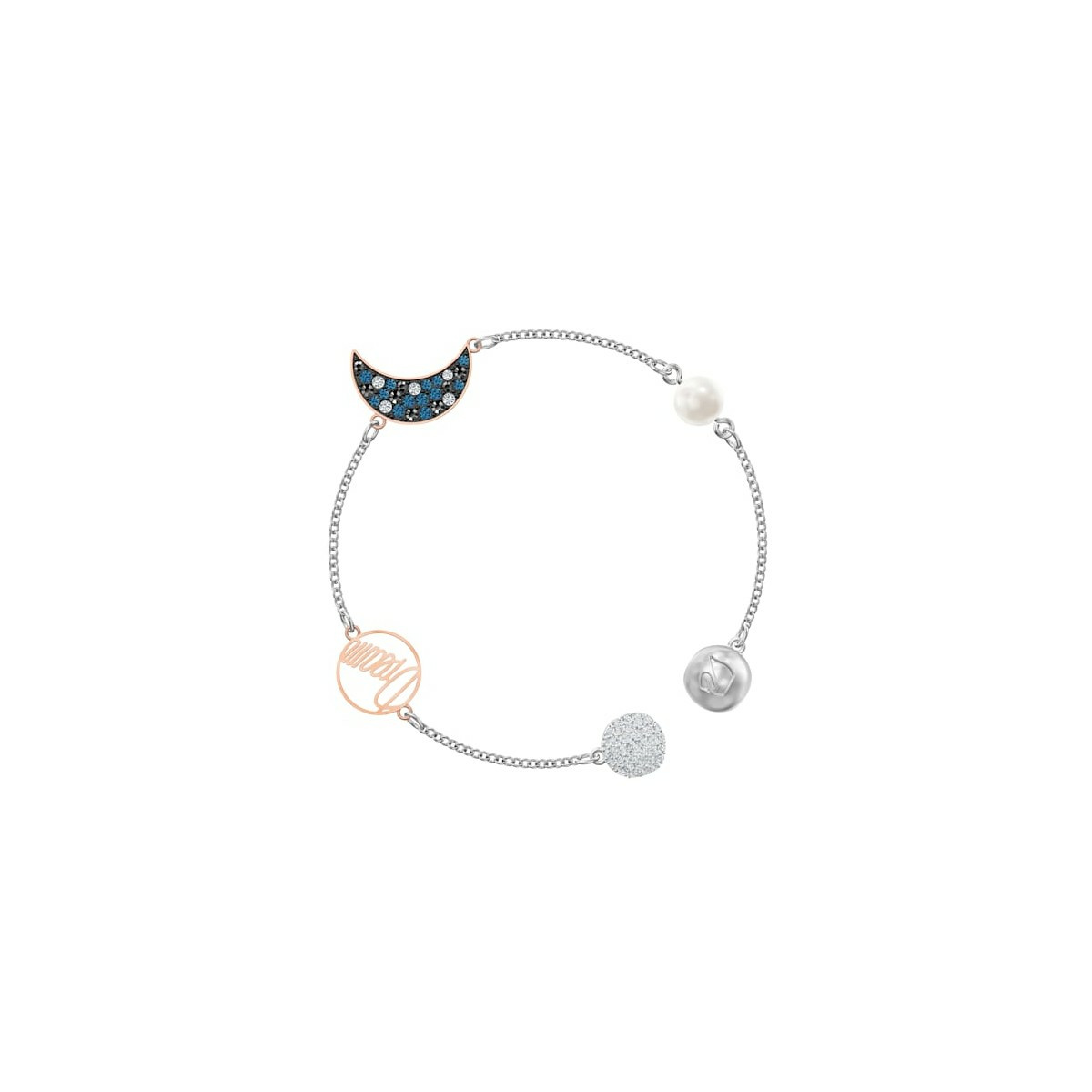 Swarovski Armband Unisex Remix Moon‑Strand Mehrfarbig 5490934 – Bild 2