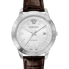 Versace Herren Armbanduhr Univers 43 mm Datumsfenster Armband Leder VE2D00121 Versace Herren Armbanduhr Univers 43 mm Datumsfenster Armband Leder VE2D00121