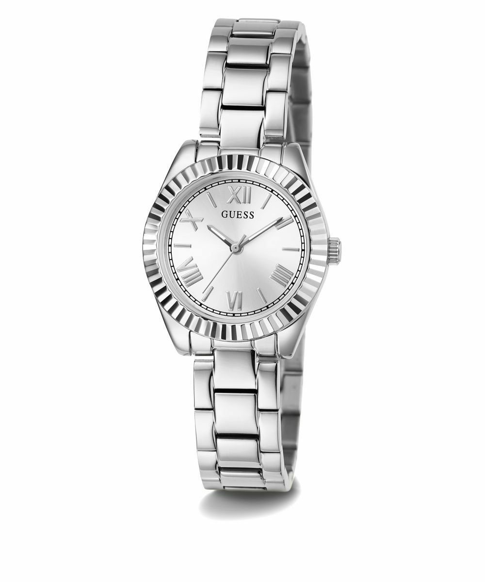 Guess Damen Armbanduhr MINI LUNA silber 30 mm GW0687L1 Guess Damen Armbanduhr MINI LUNA silber 30 mm GW0687L1