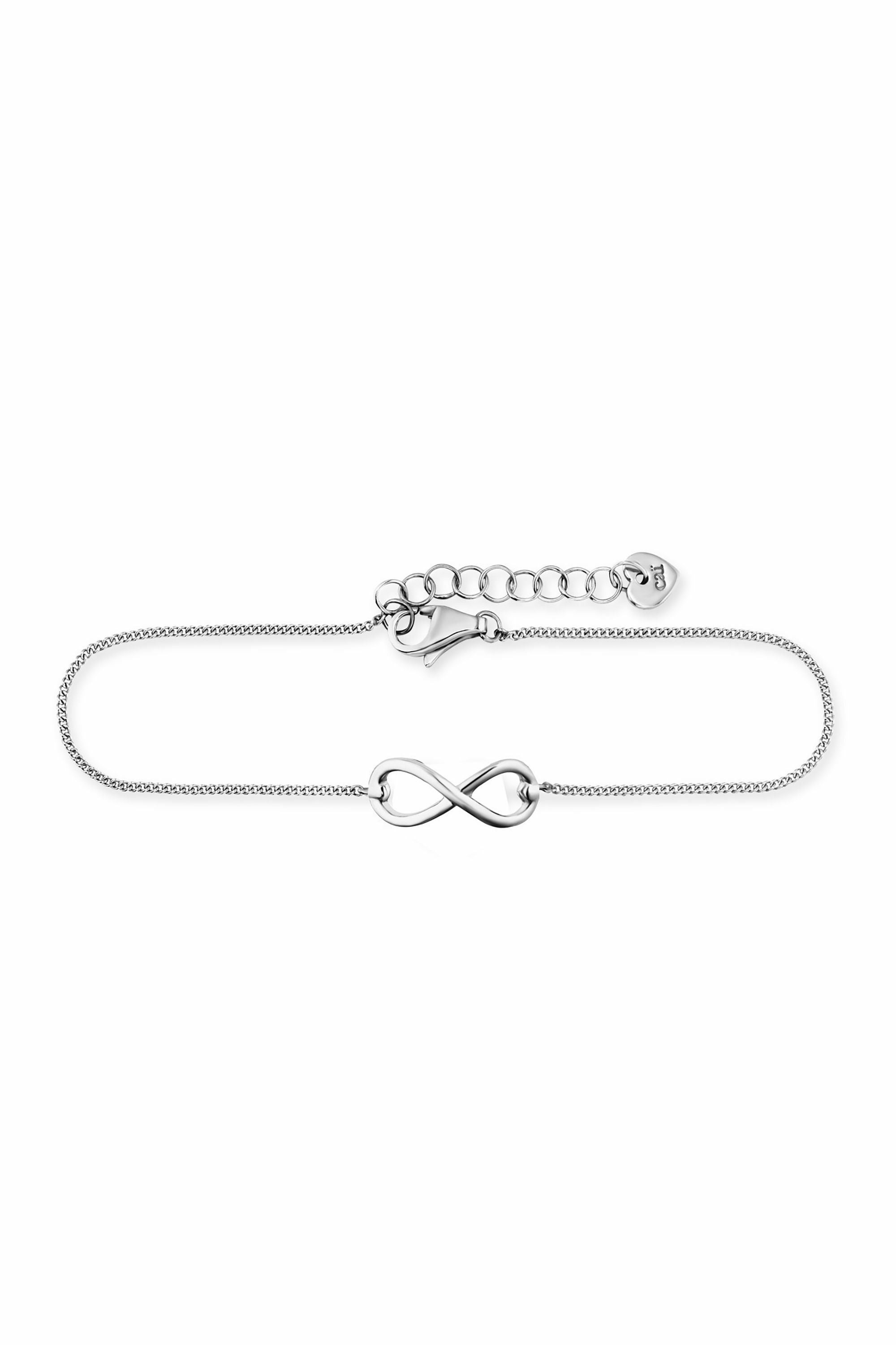 Armband 925/- Sterling Silber rhodiniert Infinity 41184328089694 – Bild 2
