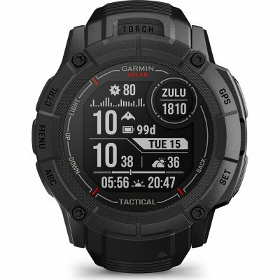 Garmin Instinct 010-02805-03 Instinct 2X Solar Tactical - Black Uhr Garmin Instinct 010-02805-03 Instinct 2X Solar Tactical - Black Uhr