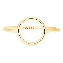 Ring Geo Trend Look Kreis Statement 375 Gelbgold Ring Geo Trend Look Kreis Statement 375 Gelbgold