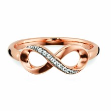 Ring 925/- Sterling Silber rotvergoldet Topas 41184119619678 Ring 925/- Sterling Silber rotvergoldet Topas 41184119619678