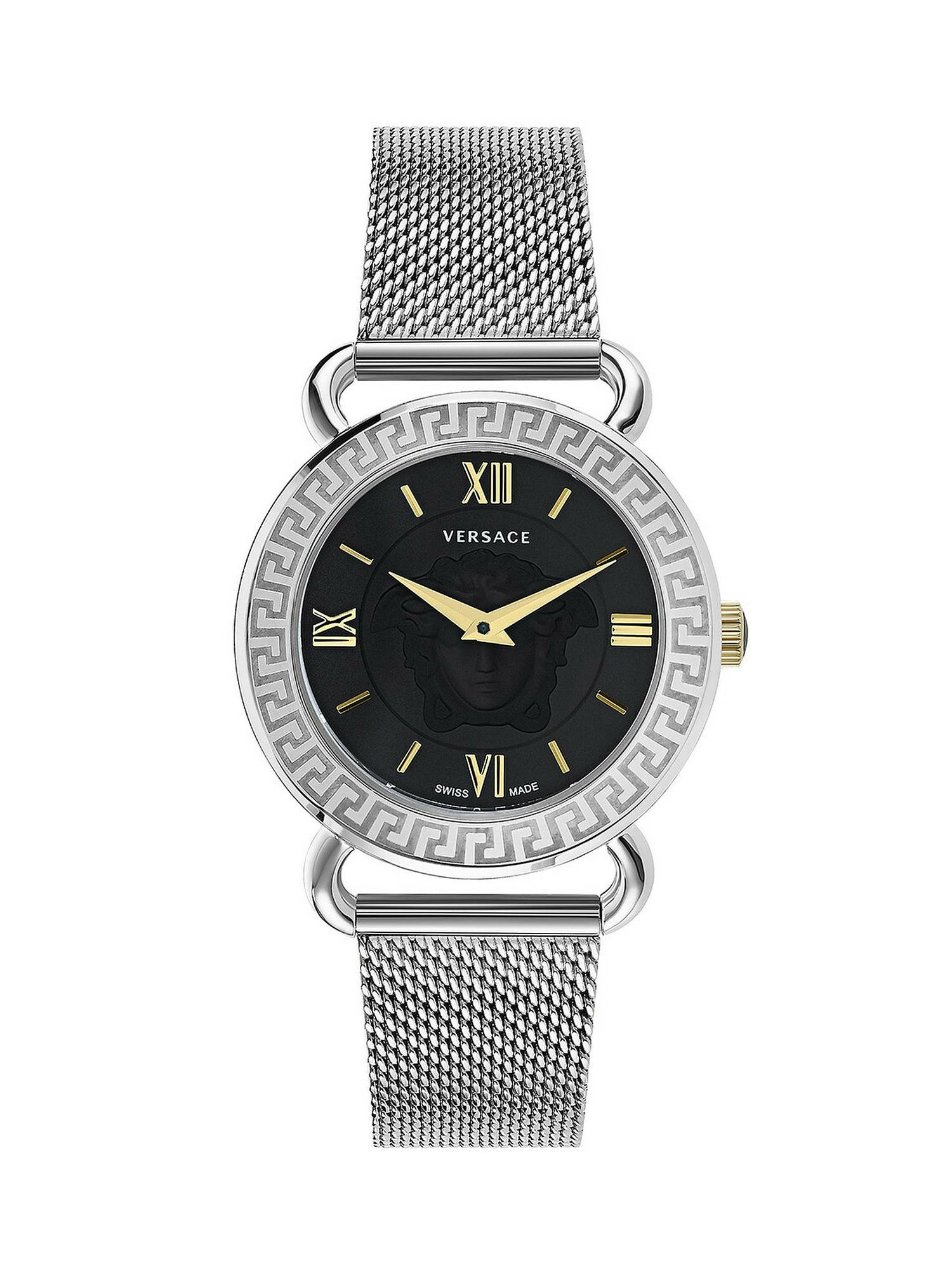 Versace Damen Armbanduhr Medusa 36 mm Medusa auf dem Zifferblatt Armband Edelst... Versace Damen Armbanduhr Medusa 36 mm Medusa auf dem Zifferblatt Armband Edelst...