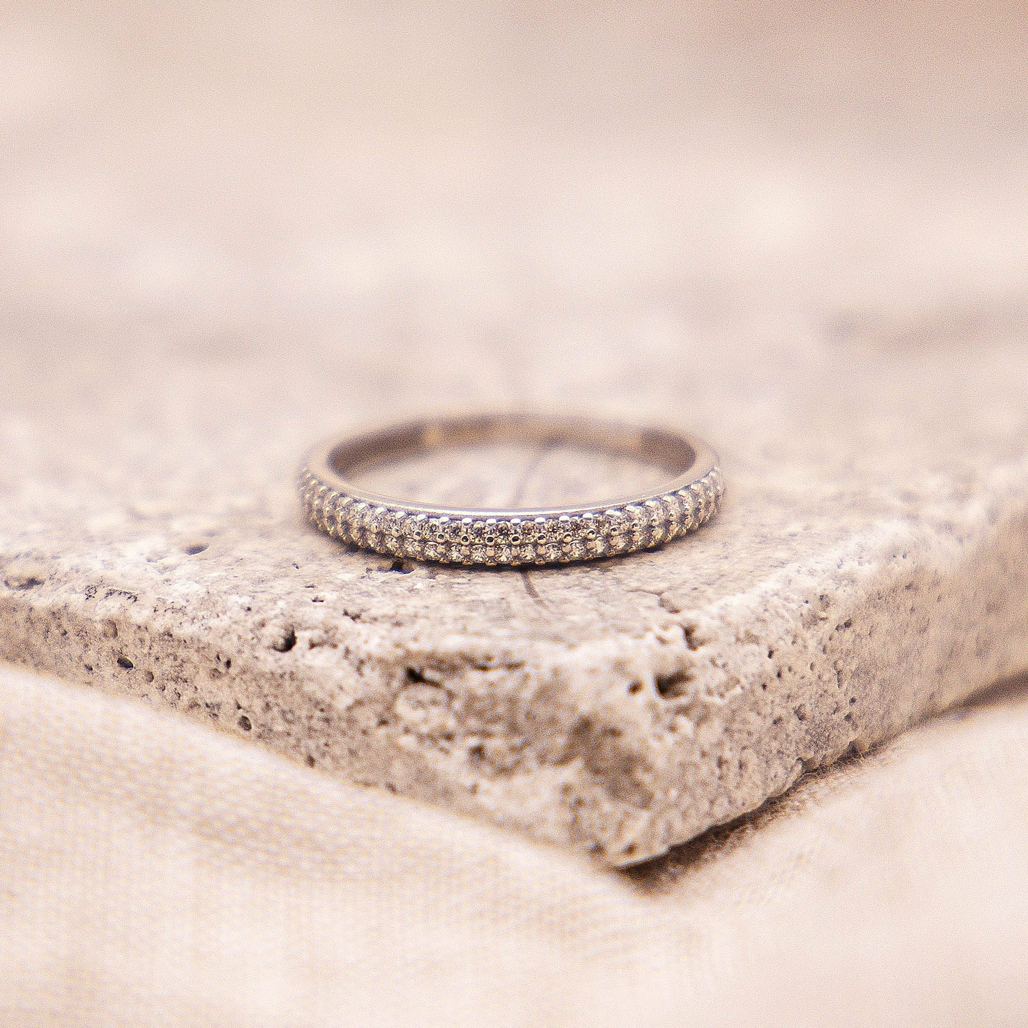 Fascination by Ellen K. Gold 375 mit Zirkonia weiß Ring 41676925435998