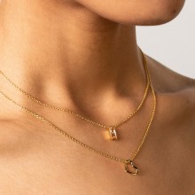 Xenox Damen 925 Sterling Silber Halskette XS1756G Xenox Damen 925 Sterling Silber Halskette XS1756G