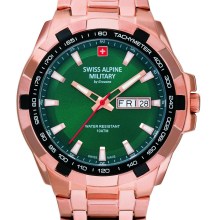 Swiss Alpine Military by Grovana Herren Armbanduhr Star Fighter 41 mm Armband Ed... Swiss Alpine Military by Grovana Herren Armbanduhr Star Fighter 41 mm Armband Ed...