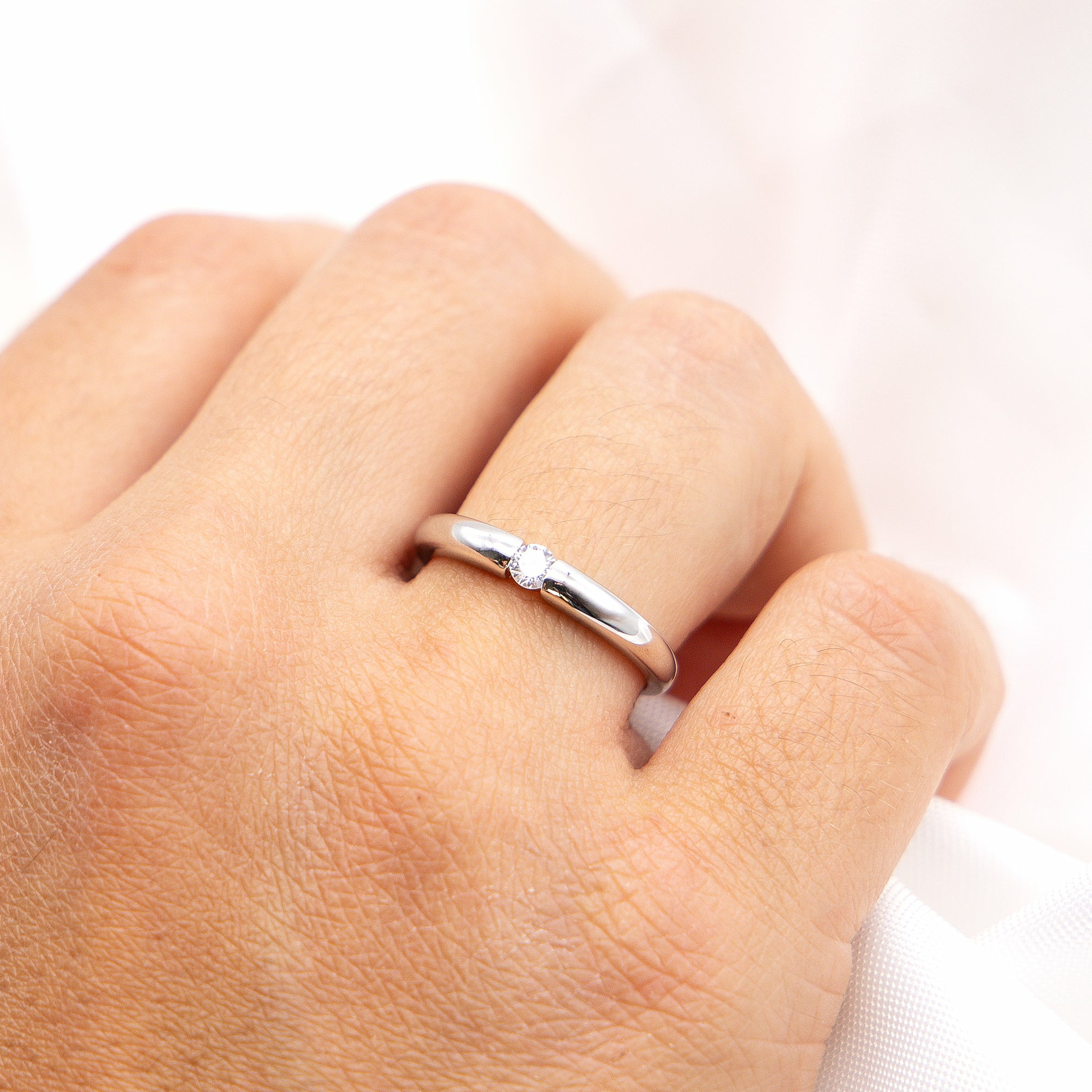 ZEEme Silver Silber 925 rhodiniert mit Zirkonia weiß Ring 41675919786078 – Bild 2