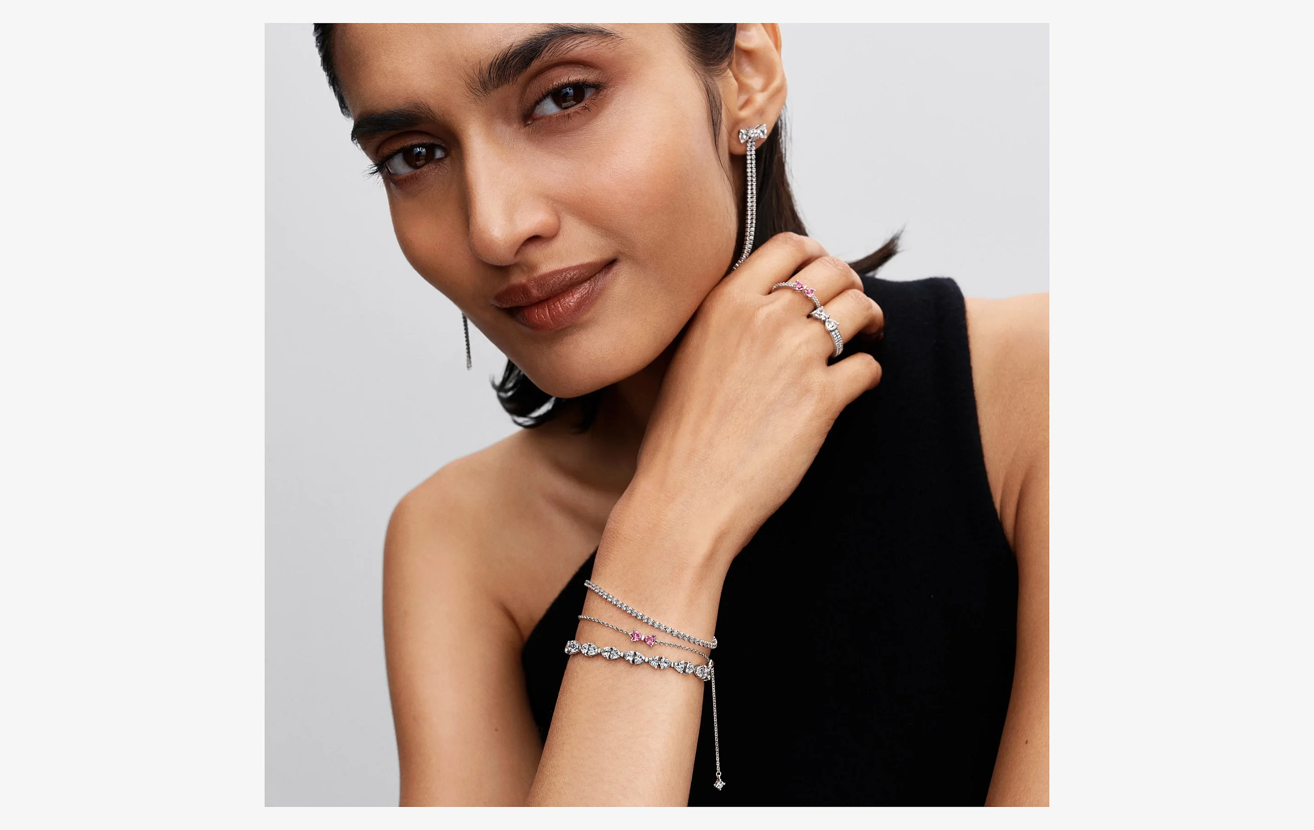 Pandora Timeless Funkelndes Tennisarmband 593927C01-18 – Bild 2