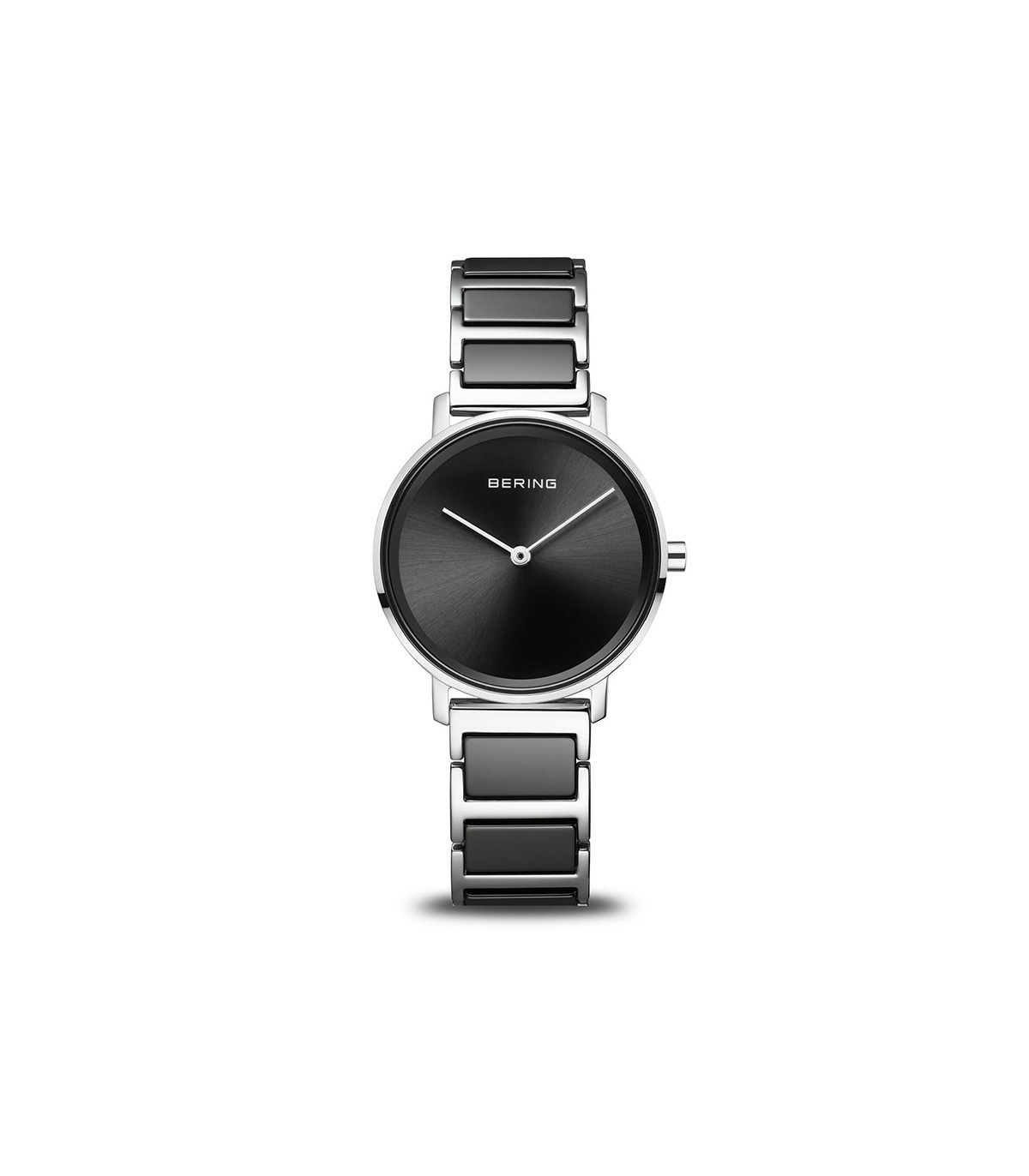 BERING Damen Quarzuhr Ceramic Silver and Black 18531-742 – Bild 2