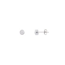 Xenox Damen Zirkonia Ohrstecker Zargenfassung Silber XS7028 Xenox Damen Zirkonia Ohrstecker Zargenfassung Silber XS7028