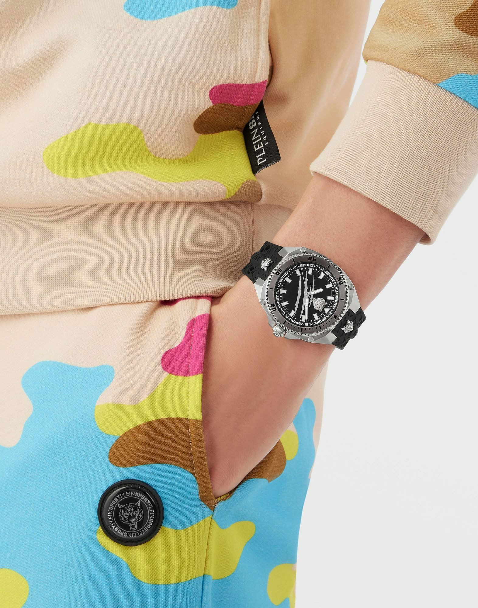 Plein Sport Uhr Herren THUNDER FORCE PS8BA0124 Schwarz / Silber – Bild 2