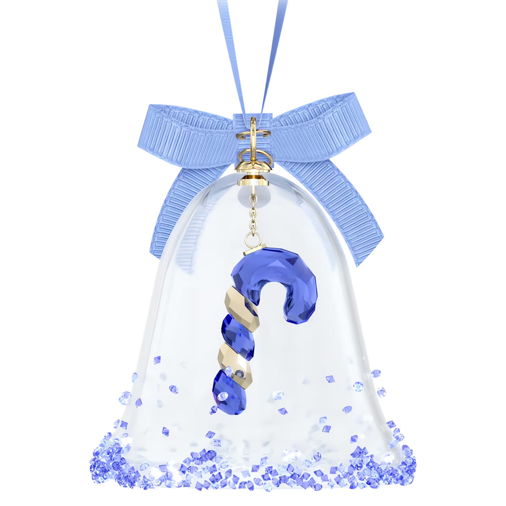 Swarovski Ornament Holiday Cheers Dulcis Glocke Blau 5688314 Swarovski Ornament Holiday Cheers Dulcis Glocke Blau 5688314