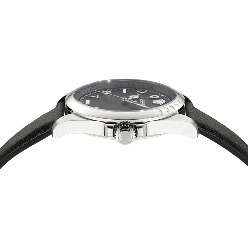 Versace Uhr Herren Anteo Schwarz/Silber VE9H00124 Versace Uhr Herren Anteo Schwarz/Silber VE9H00124