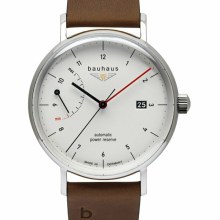 Bauhaus Herrenuhr  Automatik  Lederband Braun 21601 Bauhaus Herrenuhr  Automatik  Lederband Braun 21601
