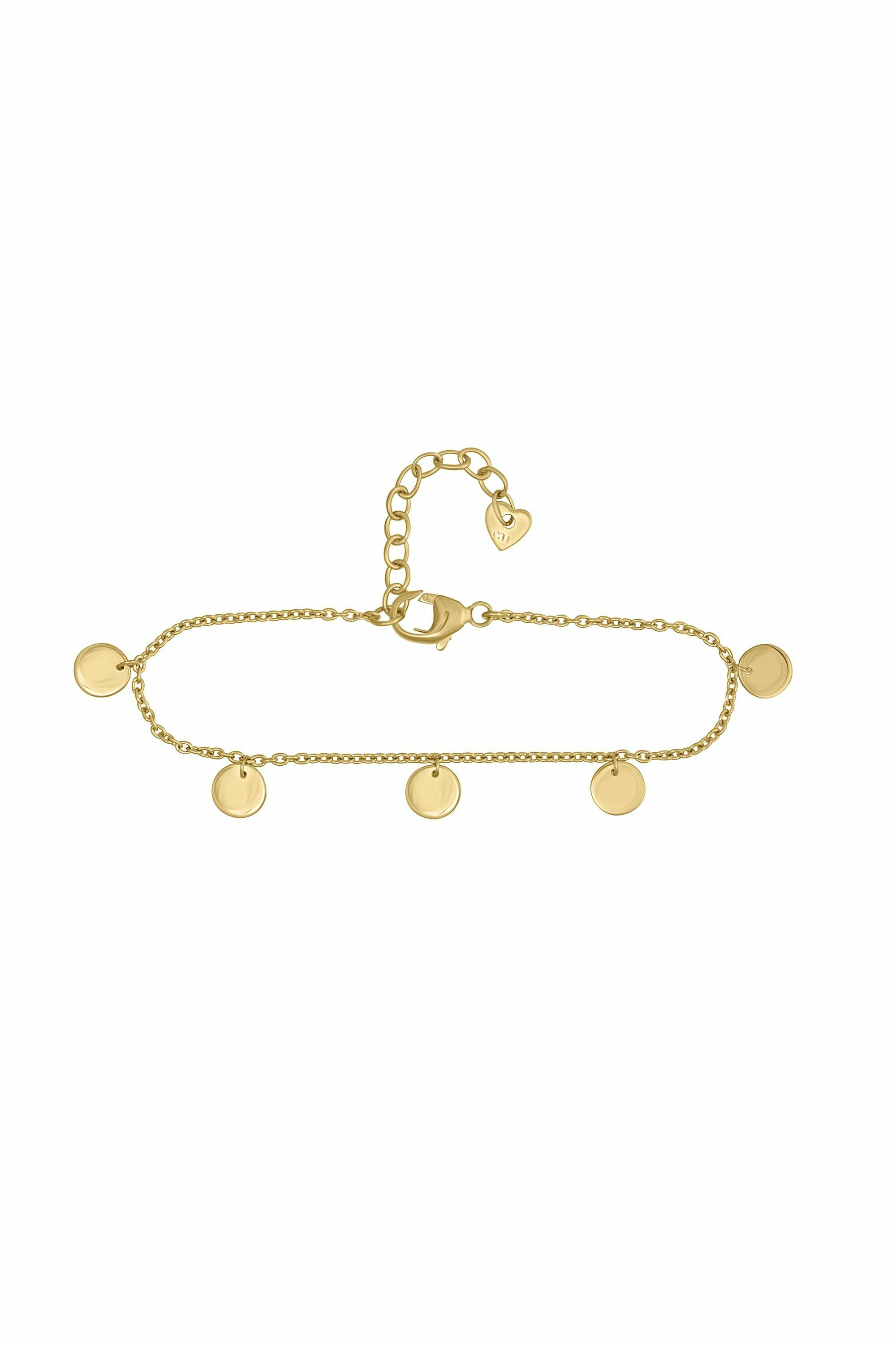 Fußkette 925 Sterling Silber vergoldet Plättchen Boho 41184459292766 – Bild 3