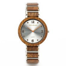 Edenhölzer Holzuhr Damen Armbanduhr Quarz Holzarmband Uhr Hardlex Flores Edenhölzer Holzuhr Damen Armbanduhr Quarz Holzarmband Uhr Hardlex Flores