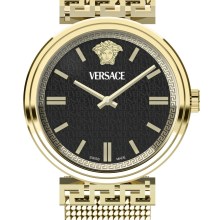 Versace Damen Armbanduhr MYTHOS VETCA Gold Schwarz VETCA0724 Versace Damen Armbanduhr MYTHOS VETCA Gold Schwarz VETCA0724