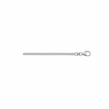 Damen 925 Silber Flach Panzer Halskette Ø 2,1 mm Damen 925 Silber Flach Panzer Halskette Ø 2,1 mm