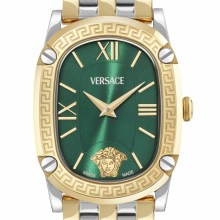 Versace Damenuhr Greca Couture VE1B01225 Grün/Silber/Gold Versace Damenuhr Greca Couture VE1B01225 Grün/Silber/Gold